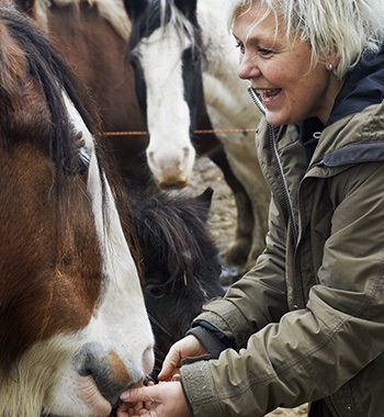 Maandaginterview Jolanda Kleiss uit Uden. Ze is natuurtherapeut en werkt veel met paarden.
Fotograaf: Van Assendelft Fotografie